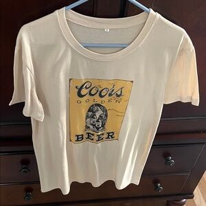 Coors Golden Beer Graphic Tee